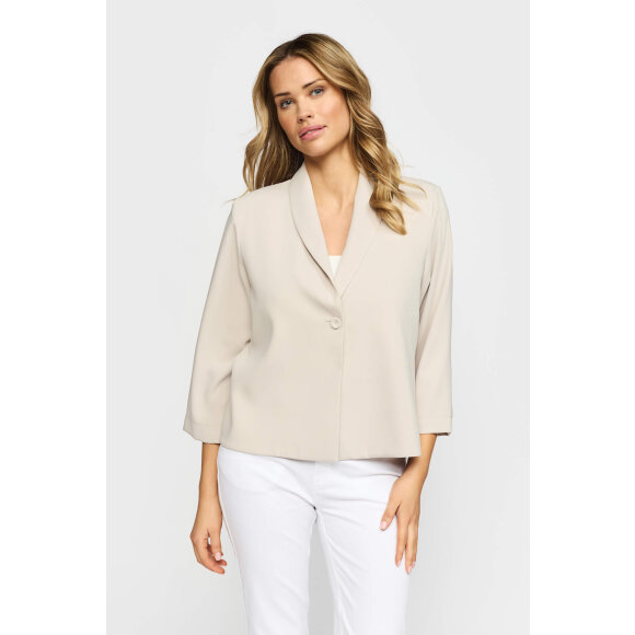 2-biz blazer - ODA - sand - Blazer til kvinder - 2-Biz