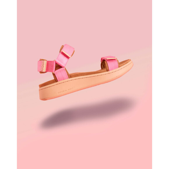 Woden sandal - Line - pink - Dame - Sandaler - Woden