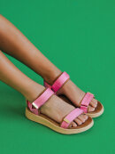 Woden sandal - Line - pink - Dame - Sandaler - Woden