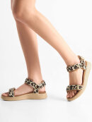 Woden sandal - Line - Leopard - Dame - Sandaler - Woden