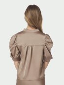 Neo Noir Bluse - Dark Taupe - Dame - Bluser - Neo Noir