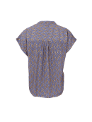 Black Colour Bluse - blå/mønster - Dame - Bluser - Black Colour