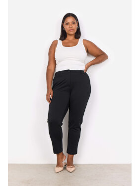 Wasabiconcept bukser - sort - Plus size bukser til kvinder - Wasabiconcept