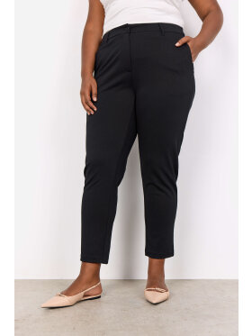 Wasabiconcept bukser - sort - Plus size bukser til kvinder - Wasabiconcept