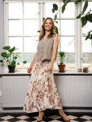 Marta Nederdel - beige/blomster - Dame - Nederdele - MARTA
