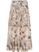 Marta Nederdel - beige/blomster - Dame - Nederdele - MARTA