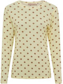 Marta Bluse - gul/dot - Dame - Bluser - MARTA