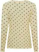 Marta Bluse - gul/dot - Dame - Bluser - MARTA