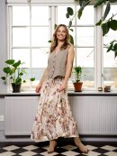 Marta Nederdel - beige/blomster - Dame - Nederdele - MARTA