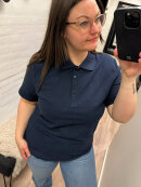 Brandtex polo - navy - Dame - T-shirts - Brandtex