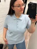 Brandtex polo - lyseblå - Dame - T-shirts - Brandtex