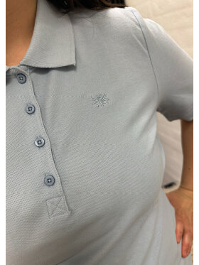 Brandtex polo - lyseblå - Dame - T-shirts - Brandtex