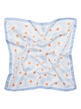 Marta Tørklæde - lyseblå/marguerit - Tørklæder - MARTA
