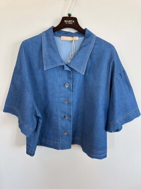 Marta Skjorte - denim - Skjortejakker - dame - MARTA