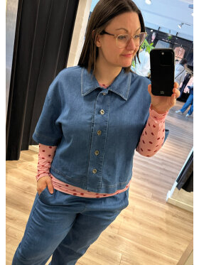 Marta Skjorte - denim - Skjortejakker - dame - MARTA
