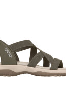 Skechers sandal - oliven - Slip-ins  - Dame - Sandaler - Skechers