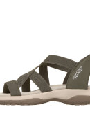 Skechers sandal - oliven - Slip-ins  - Dame - Sandaler - Skechers