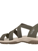 Skechers sandal - oliven - Slip-ins  - Dame - Sandaler - Skechers