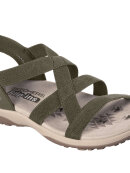 Skechers sandal - oliven - Slip-ins  - Dame - Sandaler - Skechers