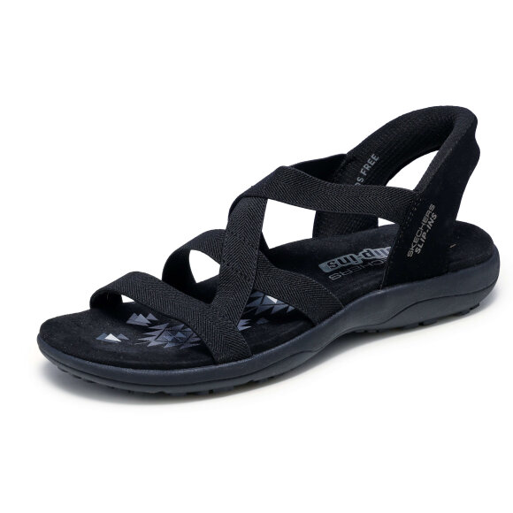 Skechers sandal - sort - Slip-ins - Dame - Sandaler - Skechers