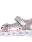 Skechers sandal - sølv/pink - Børn - Sandaler - Skechers