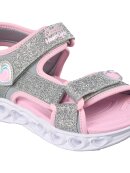 Skechers sandal - sølv/pink - Børn - Sandaler - Skechers