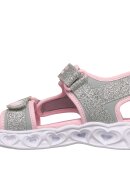 Skechers sandal - sølv/pink - Børn - Sandaler - Skechers