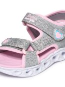 Skechers sandal - sølv/pink - Børn - Sandaler - Skechers