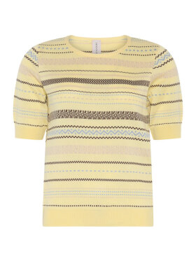 Skovhuus strik - gul mix - Lækre striktrøjer til kvinder - Skovhuus