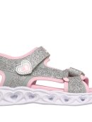 Skechers sandal - sølv/pink - Børn - Sandaler - Skechers