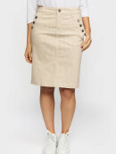 2-biz nederdel - sand/stribet - Dame - Nederdele - 2-Biz