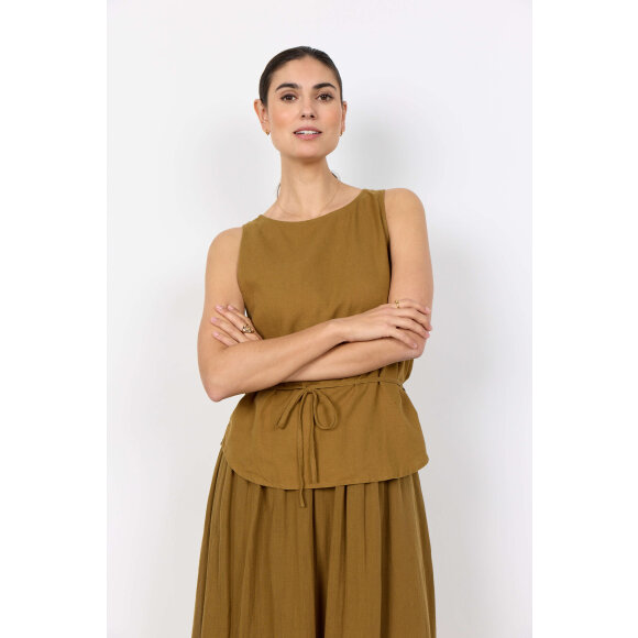 Soyaconcept top - sennepsgul - Toppe til dame - Sommertoppe mm. - Soyaconcept 