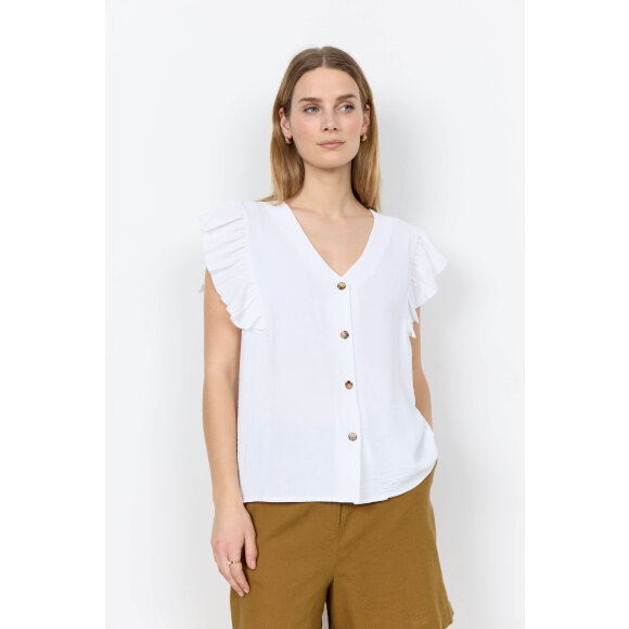 Soyaconcpt Bluse - hvid - Dame - Bluser - Soyaconcept 