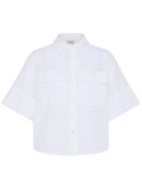 Fransa skjorte - hvid/brodering - Skjorter til kvinder - FRANSA