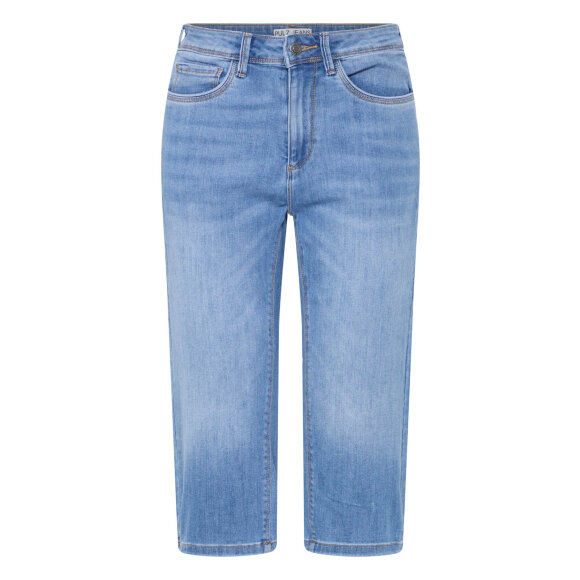 Pulz capri buks - light blå - Dame - Shorts & Knickers - PULZ Jeans