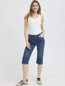 Pulz Capri - medium blå - Dame - Shorts & Knickers - PULZ Jeans