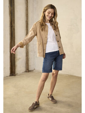 Pulz shorts - medium blå - Dame - Shorts & Knickers - PULZ Jeans