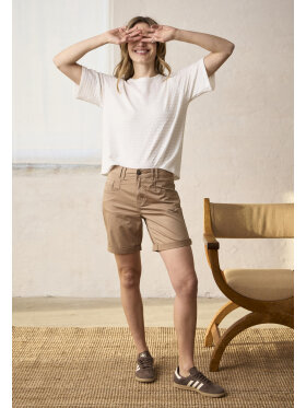 Pulz Shorts - camel - Dame - Shorts & Knickers - PULZ Jeans