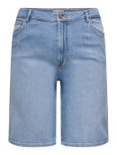 Only Carmakoma shorts - light blue denim  - Plus size bukser til kvinder - ONLY CarmaKoma