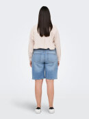 Only Carmakoma shorts - light blue denim  - Plus size bukser til kvinder - ONLY CarmaKoma