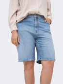 Only Carmakoma shorts - light blue denim  - Plus size bukser til kvinder - ONLY CarmaKoma