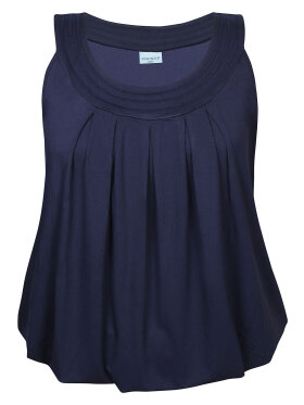 Zhenzi top - marine - Overdele til Plus size - Zhenzi