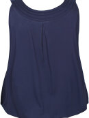 Zhenzi top - marine - Overdele til Plus size - Zhenzi