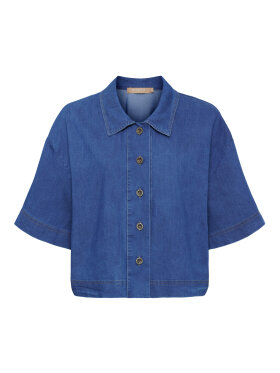 Marta Skjorte - denim - Skjortejakker - dame - MARTA