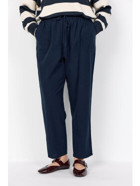 Wasabiconcept bukser - marine - Plus size bukser til kvinder - Wasabiconcept