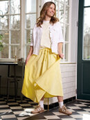 Marta T-shirt - gul/hvid - Dame - T-shirts - MARTA