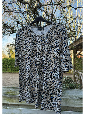 Brandtex T-shirt - sand/blå - Dame - T-shirts - Brandtex