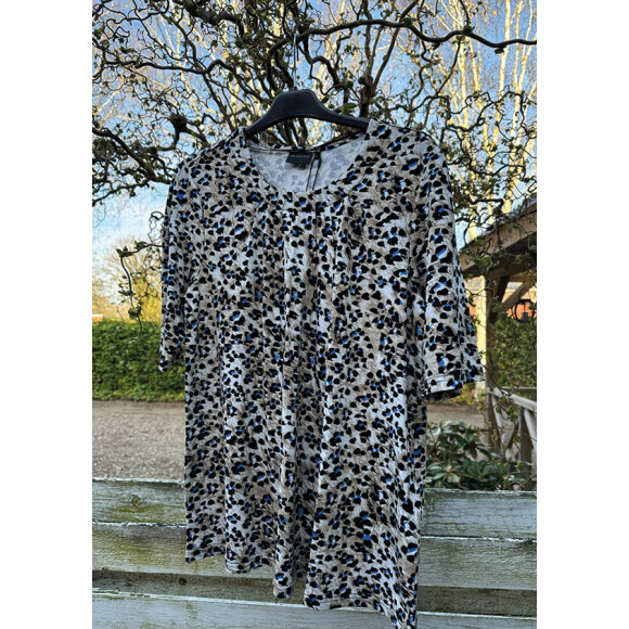 Brandtex T-shirt - sand/blå - Dame - T-shirts - Brandtex