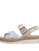 Rieker sandal - metallic - Dame - Sandaler - Rieker