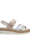 Rieker sandal - metallic - Dame - Sandaler - Rieker